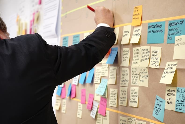 Planning renewal work on a project board
